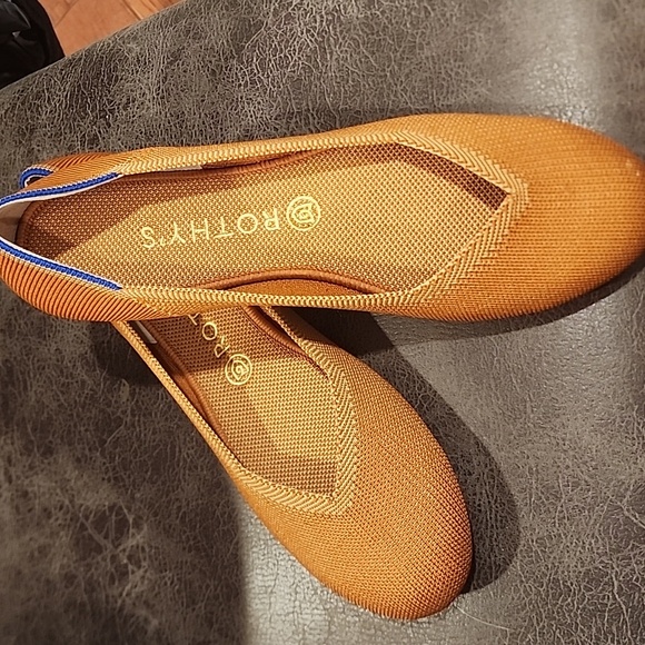 Rothy's Amber Textile Slip-On Ballet The Flat Travel Shoes Women’s US 10 - Picture 3 of 8